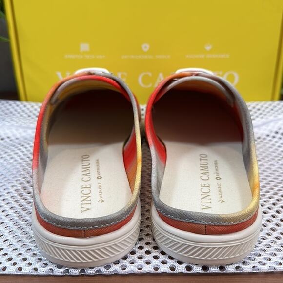 Vince Camuto Celiste Washable Canvas Mules Size 7 - Picture 6 of 8